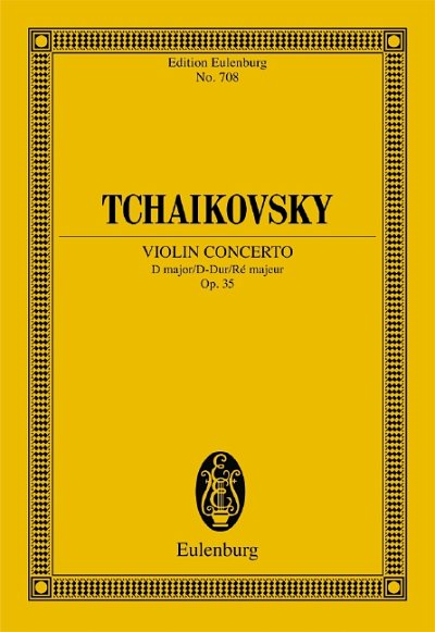 DL: P.I. Tschaikowsky: Violinkonzert, VlOrch (Stp)