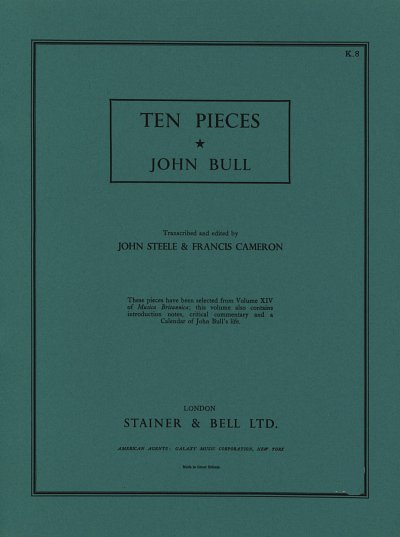 J. Bull: Ten Pieces, Cemb/Klav