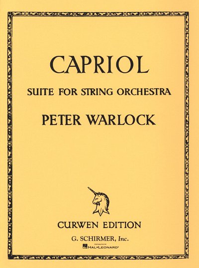 P. Warlock: Capriol - Suite, StrOrch (Pa+St)