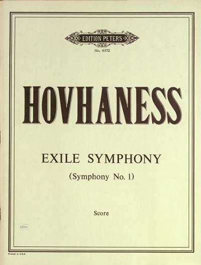 A. Hovhaness: Sinfonie Nr. 1 op. 17 "Exile Symphony"