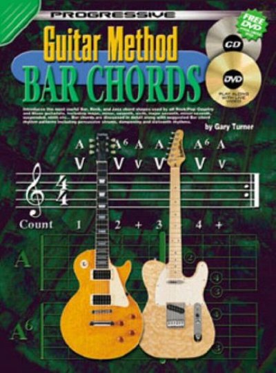 G. Turner: Progressive: Guitar Method, Git (+CD+DVD)