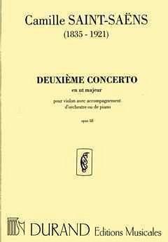 C. Saint-Saëns: Deuxieme Concerto en ut m, VlKlav (KlavpaSt)