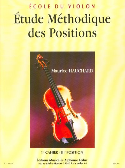 M. Hauchard: Etude Methodique Des Positions Vol 1, Viol