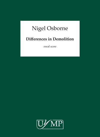 N. Osborne: Differences In Demolition (KA)