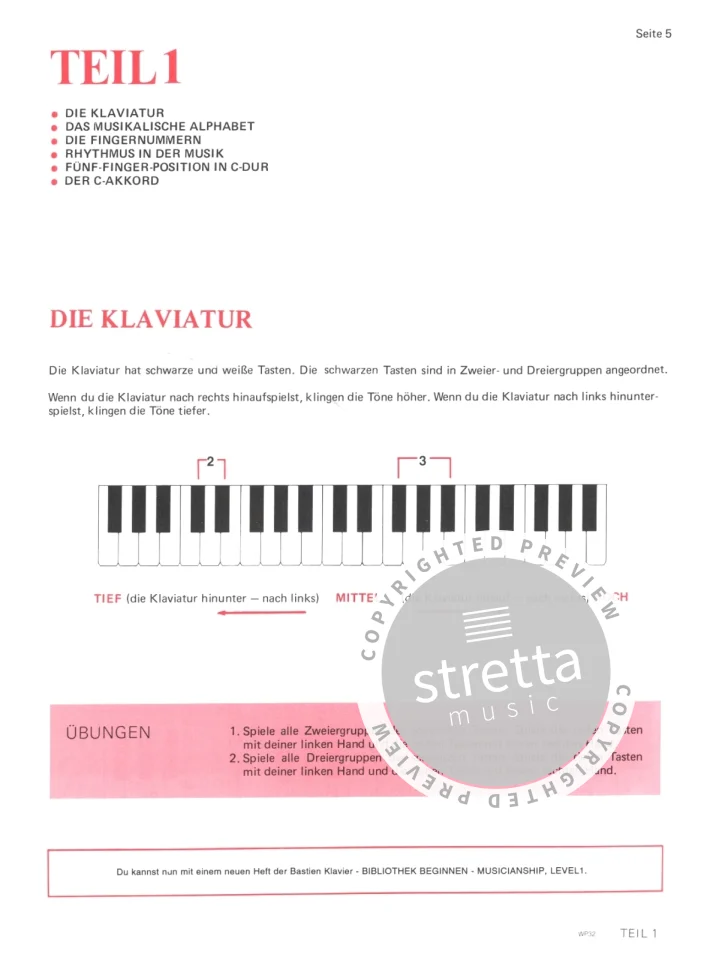 J. Bastien: Klavierschule 1, Klav (1)