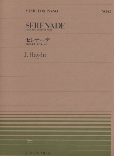 J. Haydn: Serenade Nr. 45, Klav