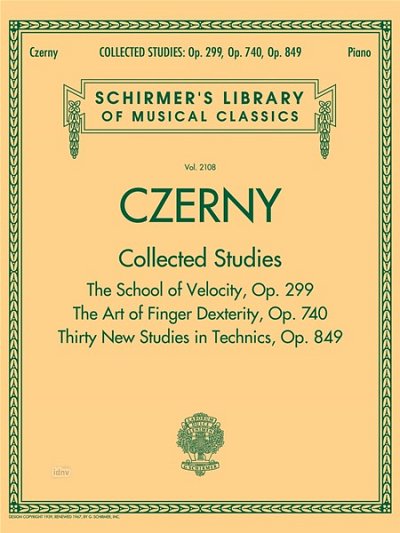 C. Czerny: Collected Studies: Op. 299, Op. 740, Op. 849
