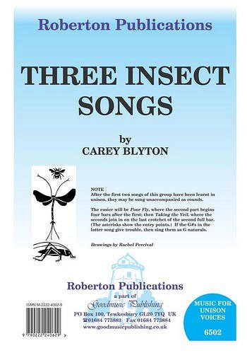 C. Blyton: Three Insect Songs