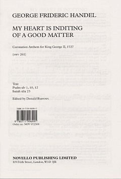 G.F. Handel: My Heart Is Inditing Of A Good Matter