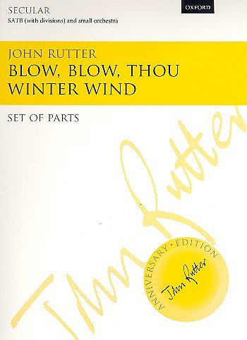 J. Rutter: Blow, Blow, Thou Winter Wind (Stsatz)