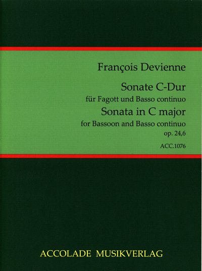 F. Devienne: Sonate C-Dur Op 24/6 (6 Sonaten Op 24)