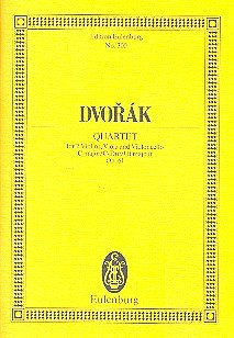 A. Dvořák: Streichquartett  C-Dur op. 61 B 121
