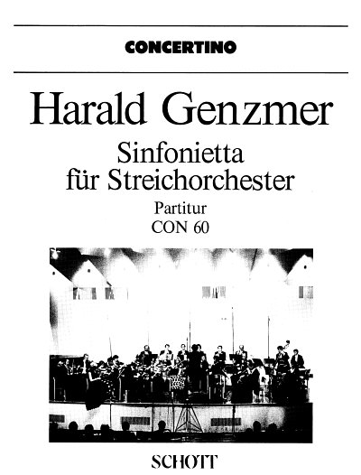 H. Genzmer: Sinfonietta GeWV 106, Stro (Part.)