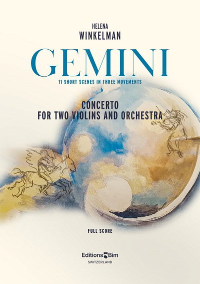 H. Winkelman: Gemini Concerto, 2VlOrch (Part.)
