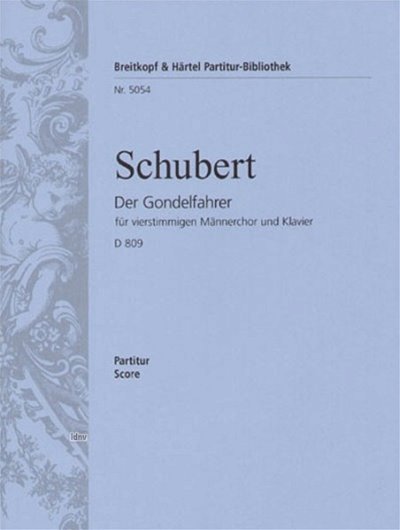 F. Schubert: Der Gondelfahrer D 809