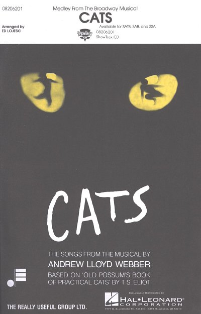A. Lloyd Webber: Cats . SAB, Gch3Klav (Chpa)