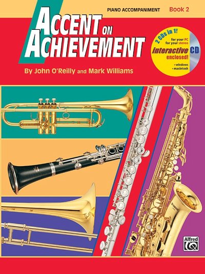 J. O'Reilly: Accent on Achievement , Blkl/Klav (Klavbegl+CD)