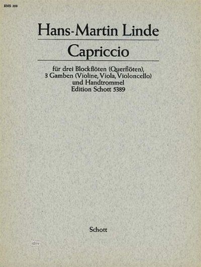 H.-M. Linde: Capriccio  (Pa+St)