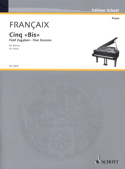 J. Françaix: Five Encores