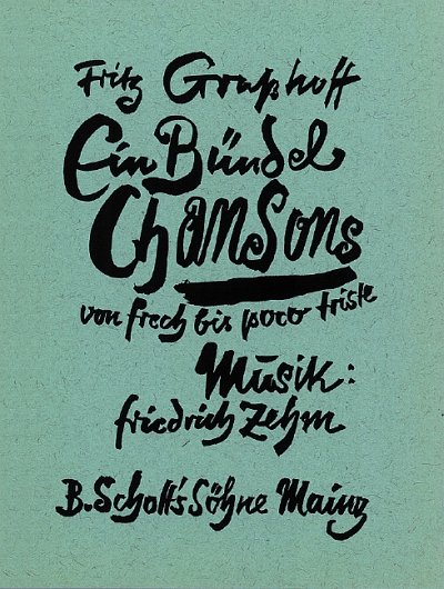 F. Zehm: Ein Bündel Chansons