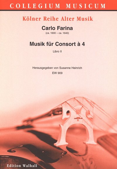 C. Farina: Musik für Consort à 4 - Libro II, Varens4 (Part.)