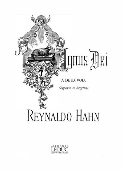 R. Hahn: Agnus Dei Melodies A Acc
