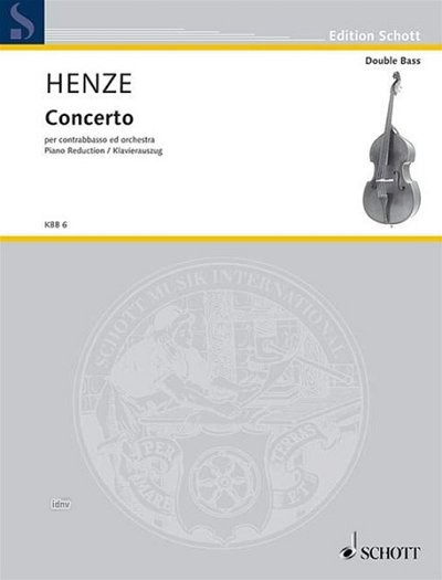 H.W. Henze: Concerto per contrabbasso ed orches, KbOrch (KA)
