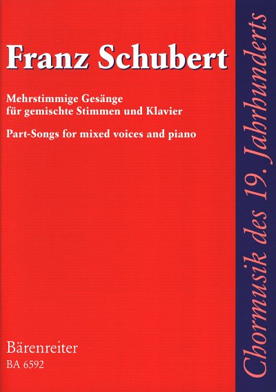 F. Schubert: Mehrstimmige Gesänge für gemischte Stim, ChKlav