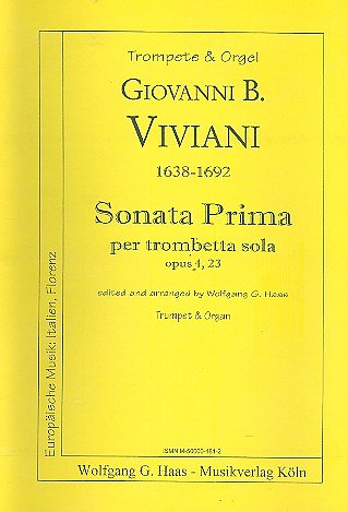 Viviani Giovanni Buonaventura: Sonata Prima Op 4/23