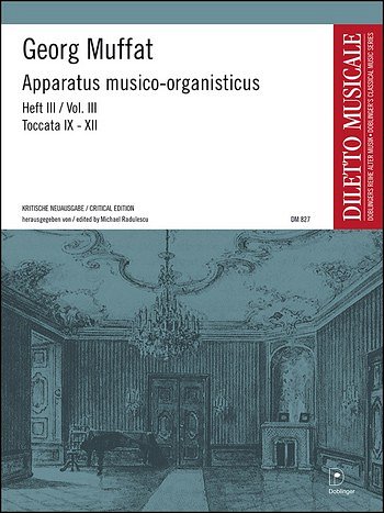 G. Muffat: Apparatus musico-organisticus 3, Org