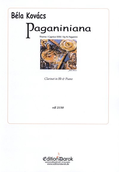 B. Kovacs: Paganiniana, Klarinette, Klavier
