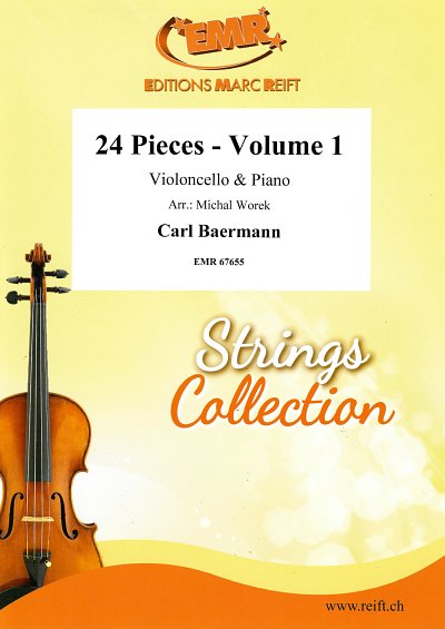 DL: C. Baermann: 24 Pieces - Volume 1, VcKlav