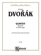 A. Dvořák y otros.: Dvorák: Quartet in E flat Major, Op. 87