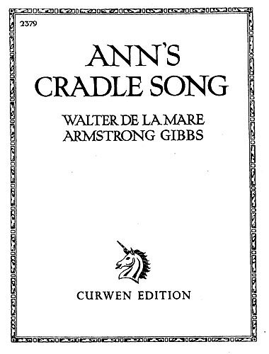 C.A. Gibbs: Anns Cradle Song, GesKlav (Chpa)