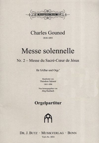 C. Gounod: Messe Solennelle 2 - Messe du Sa, Gch3Org (Orgpa)