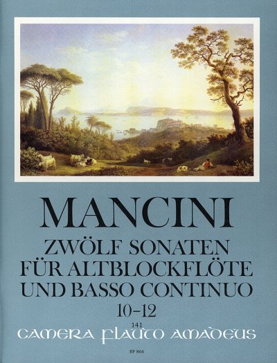 F. Mancini: 12 Sonaten 4, Abfl/FlObBc (Pa+St)