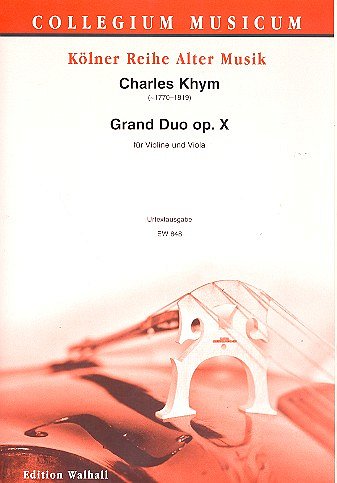 Khym Charles: Grand Duo op. X