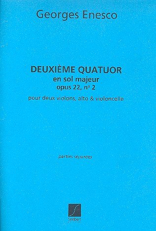 Quatuor à cordes en sol Majeur Op. 22n° 2 (1951)