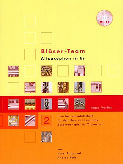 H. Rapp: Bläser-Team 2, Blkl/Asax (+CD)
