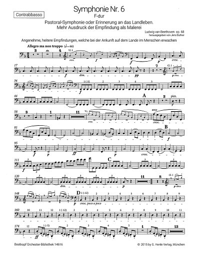 L. v. Beethoven: Symphonie Nr. 6 F-dur op. 68, Sinfo (KB)