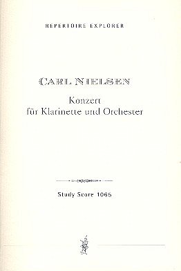 C. Nielsen: Konzert für Klarinette und Orche, KlarOrch (Stp)