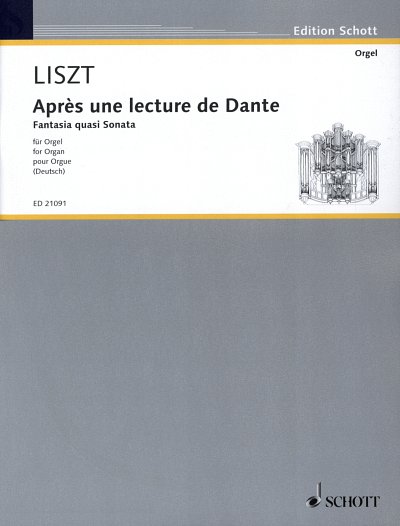 F. Liszt: Après une lecture de Dante , Org