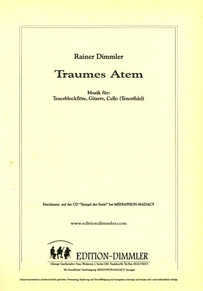 Dimmler Rainer: Traumes Atem