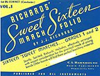 J.J. Richards: Sweet Sixteen March Folio No. 1, MrchB (Bsax)