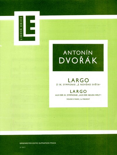 A. Dvorak: Largo aus der IX. Symphonie, VlKlav (KA+St)