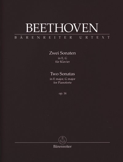 L. v. Beethoven: Zwei Sonaten op. 14, Klav