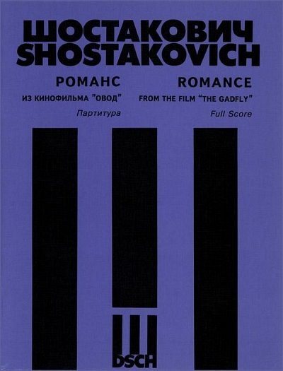D. Schostakowitsch: Romance Op. 97, Sinfo (Part.)