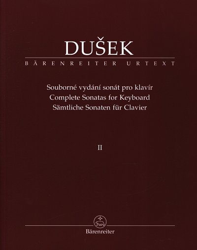 F.X. Duschek: Sämtliche Sonaten für Clavier 2, Klav