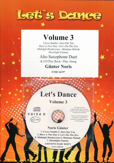 G.M. Noris: Let's Dance Volume 3, 2Asax (+CD)