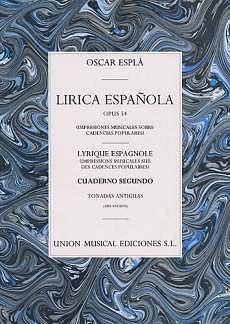 �. Esplá: Lírica española 2
